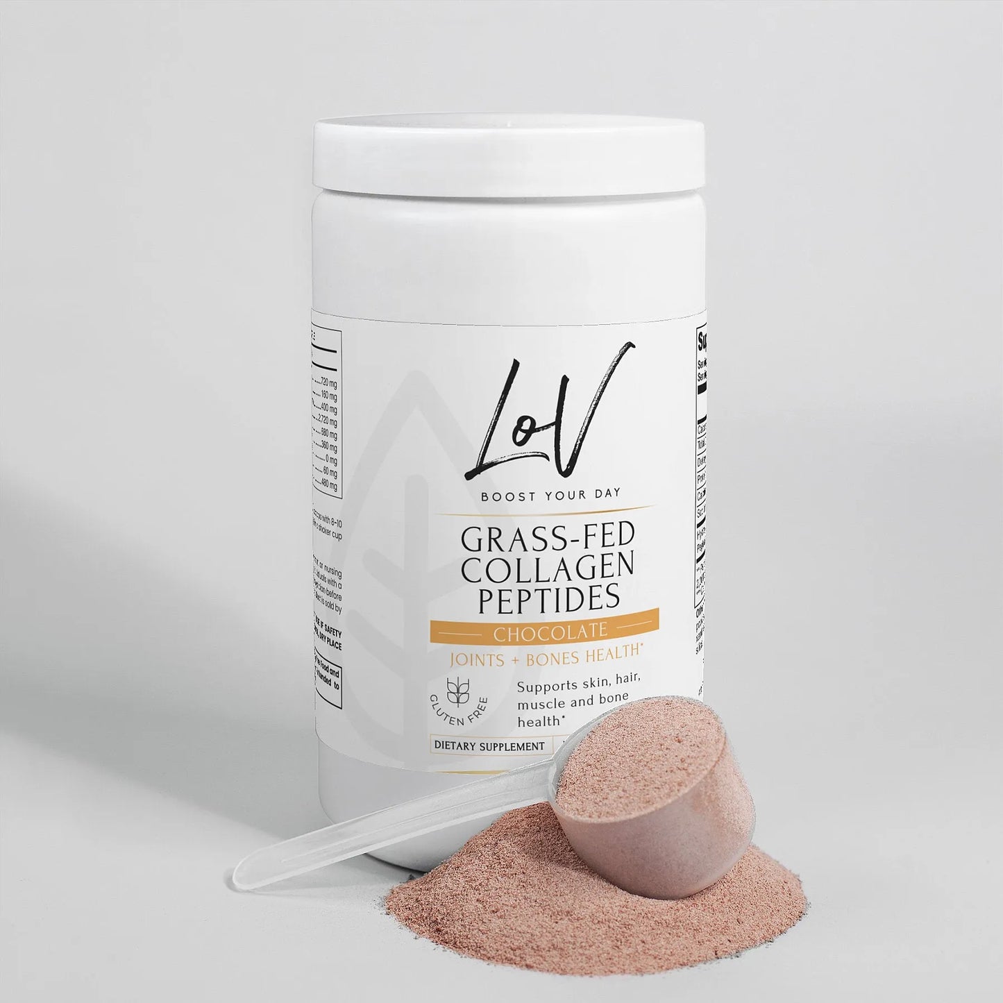 Grass-Fed Collagen Peptides Powder (Chocolate)